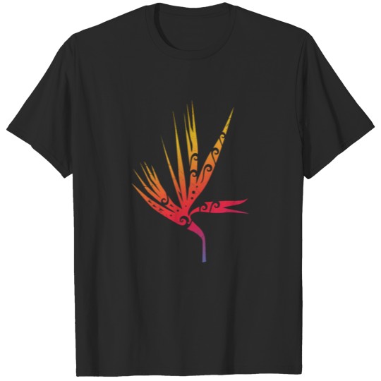 Discover Strelitzia Bird Of Paradise Flower Maori Tattoo T-shirt