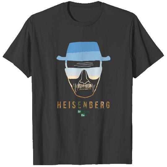 Breaking Bad Heisenberg Desert Horizon Outline T-shirt