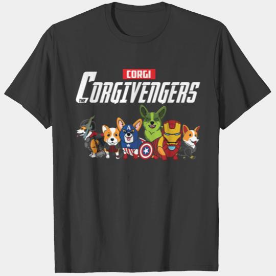 Corgivengers Shirt Corgi Avenger Corgi Shirt Dog T-shirt