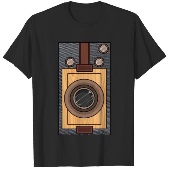 Discover Retro Camera Vintage Zoom T-shirt