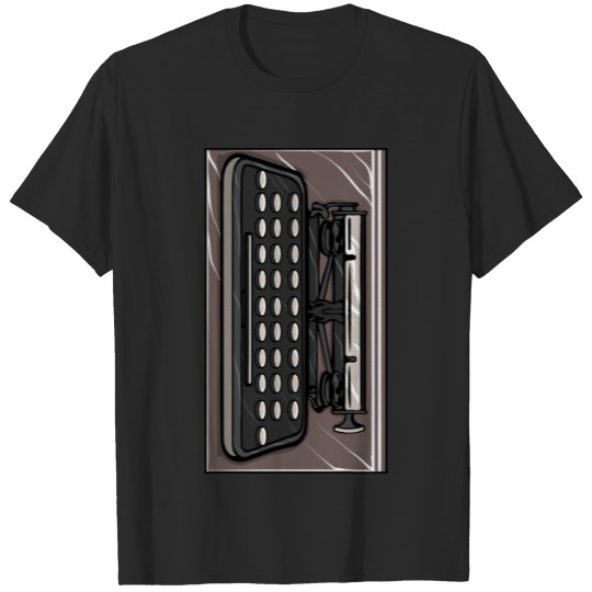 Discover Retro Typewriter Vintage T-shirt