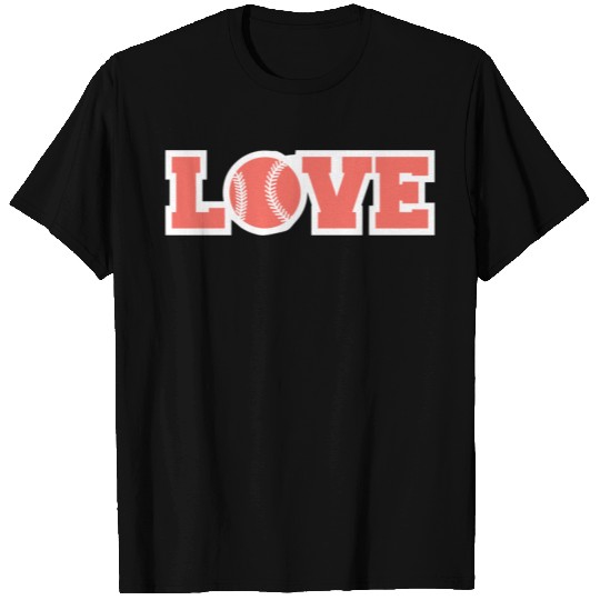 baseball love T-shirt