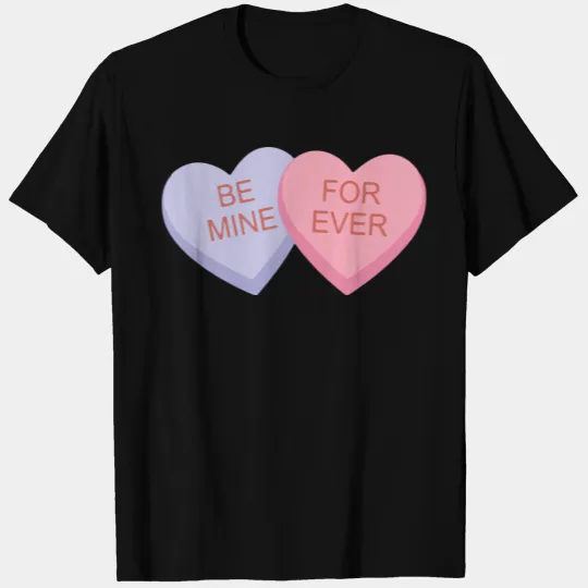 conversation heart T-shirt