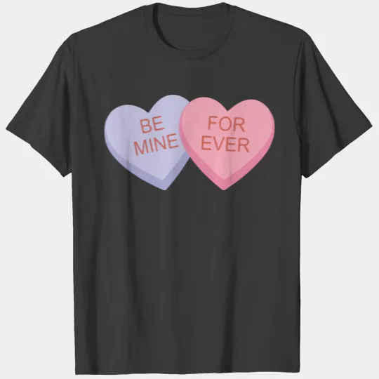 conversation heart T-shirt