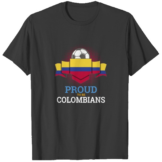 Football Colombians Colombia Soccer Team Sports T-shirt