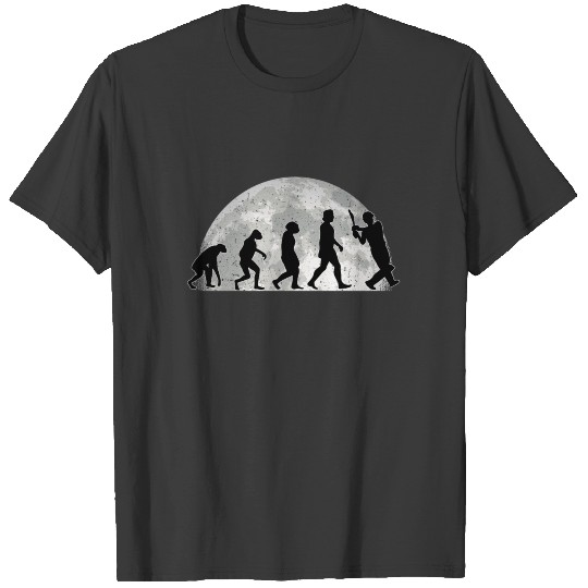 Cricket Evolution Moon Bat Gift T-shirt