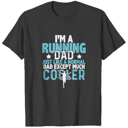 Discover running dad papa T-shirt