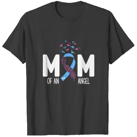 Infant Loss Mom Angel Pregnancy Baby Miscarriage T-shirt