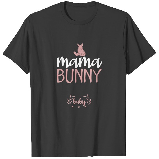 Mom Pregnant Daughter Easter Pregnancy T-shirt