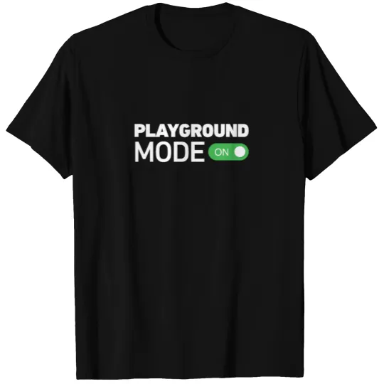 Playground mode on - Sporty young one T-shirt