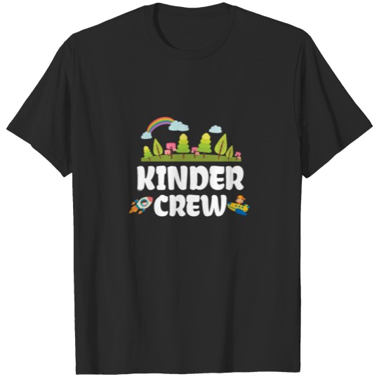 Discover Kinder Crew Kindergarten Adventure Students T-shirt