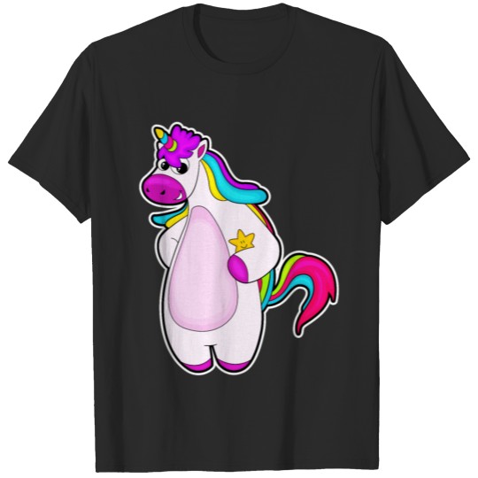 Discover Unicorn with Star T-shirt