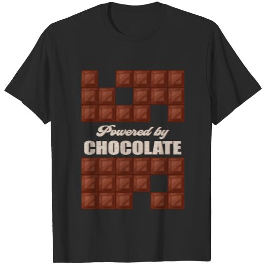 Discover World Chocolate Day - Powered by Chocolate T-shirt