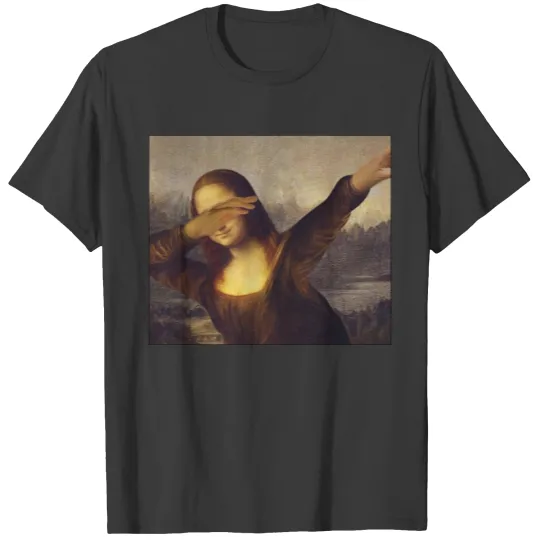 3196 Mona Lisa Dabbing T-shirt