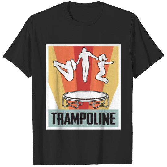 Discover Trampolin Training Retro T-shirt