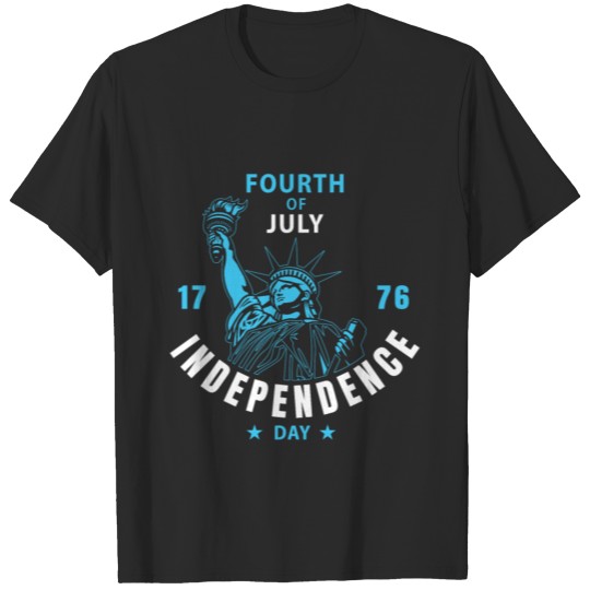 Discover Fourth Of July Statue of Liberty gift idea for T-shirt