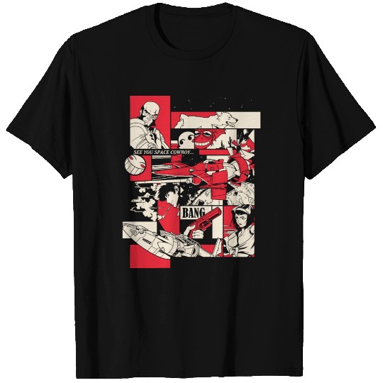 Bebop Pattern T-shirt