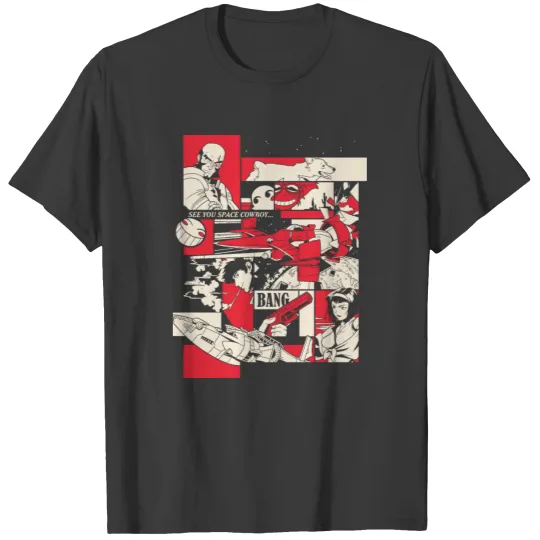 Bebop Pattern T-shirt