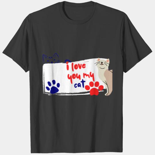 Black Cat Lover Gift Retro Style T-shirt