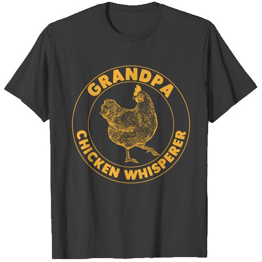 chickens daddy farmer father farm chicken father d T-shirt