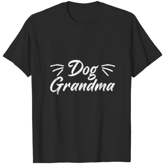 Discover Dog Grandma Dog Mother Dogs Pet Puppy Whelp Gift T-shirt