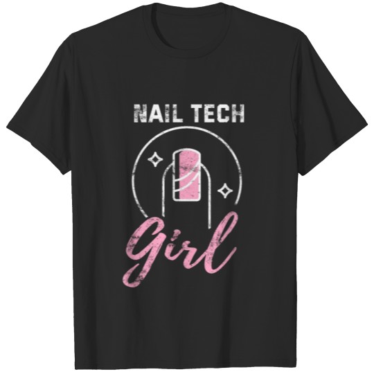Discover Women's Nail Designer T-shirt