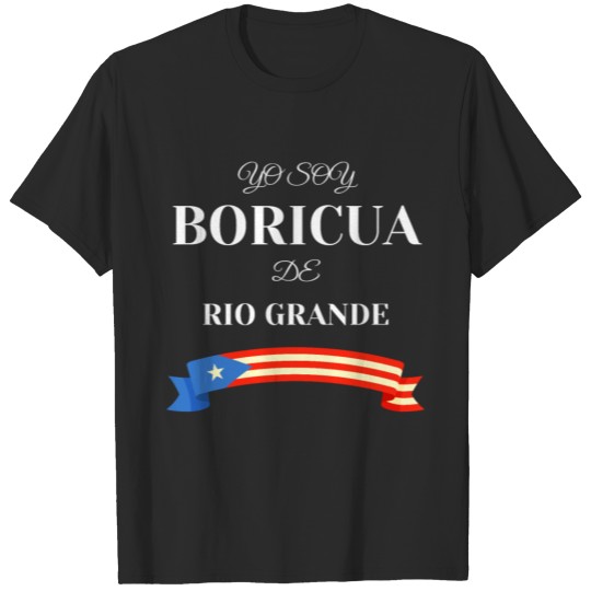 Discover Yo Soy Boricua De Rio Grande Puerto Rico T-shirt