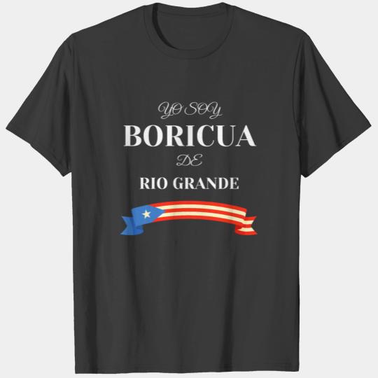 Yo Soy Boricua De Rio Grande Puerto Rico T-shirt