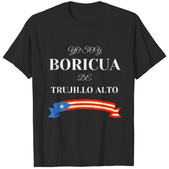 Discover Yo Soy Boricua De Trujillo Alto Puerto Rico T-shirt