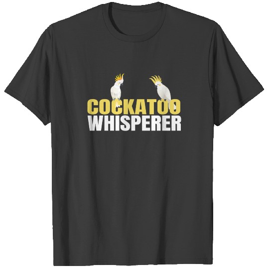 cockatoo Bird Watching Macaw Parrot Animal Pet T-shirt