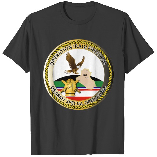 OIF Emblem Operation Iraqi Freedom PO T-shirt