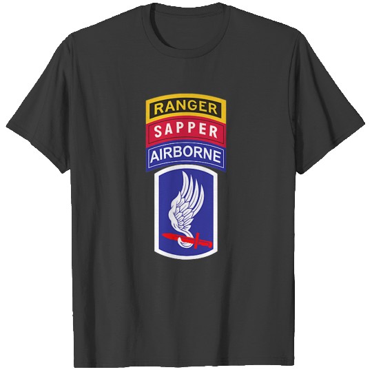 173rd Airborne Shirt 173rd Ranger Sapper Shir T-shirt