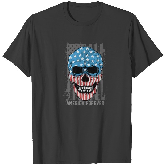 Veteran Gift-America Forever American Patriotic T-shirt