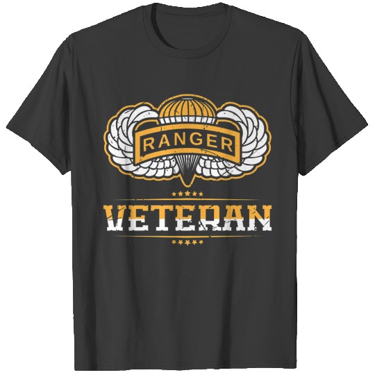 Veteran Gift-Airborne Ranger Army Vetera T-shirt