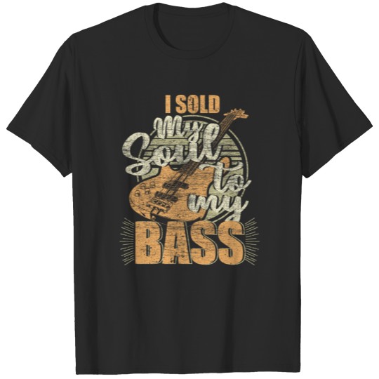Discover Bass guitar Guitar orchestra gift idea T-shirt