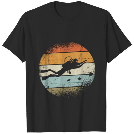 Diving Retro T-shirt