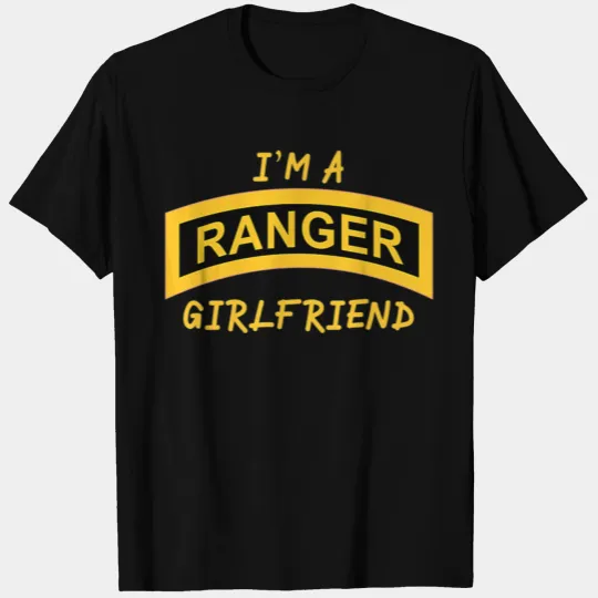 Veteran Gift-Army Ranger Girlfrien T-shirt