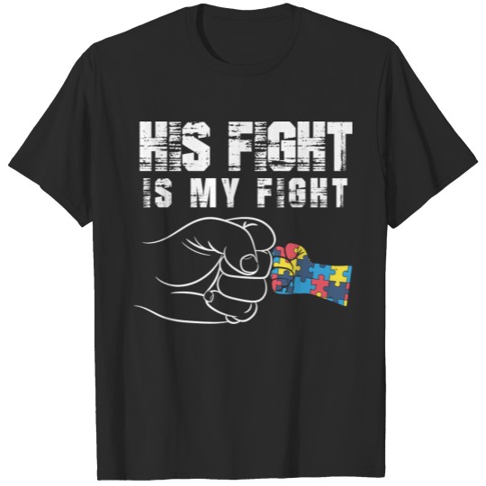 Discover Autism Awareness Mom Dad Autistic Kid T-shirt