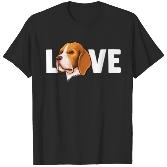 Discover I Love My Beagle Dog Breed Puppy Dog Lover Puppy T-shirt
