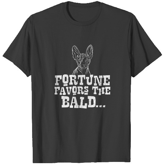 Sphynx Cat Hairless Naked Cat Owner T-shirt