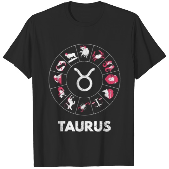 Discover Taurus Zodiac Apparel For Men Women Funny Zodiac S T-shirt