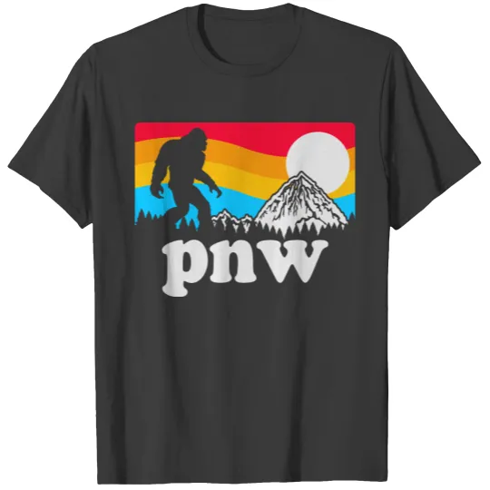 PNW Pacific Northwest Bigfoot T-shirt