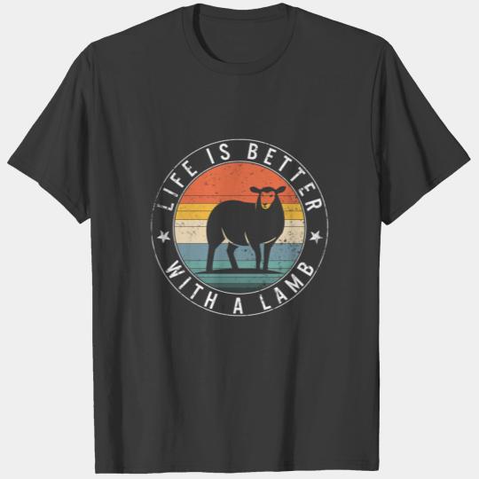 Life Is Better With A Lamb Shirt, Lamb Farmer T-shirt