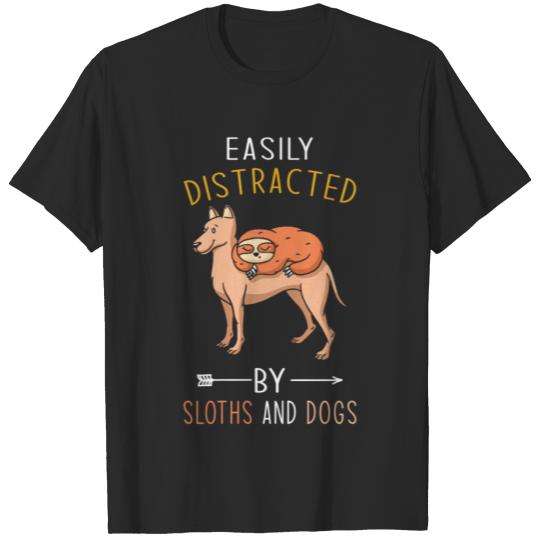 Discover Sloth Dog Saying T-shirt