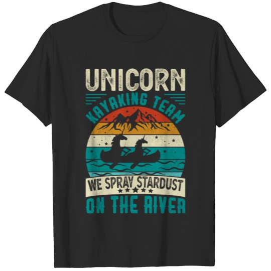 Discover Unicorn Kayaking Team T-shirt