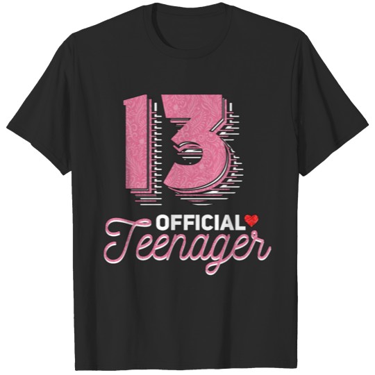 Discover Cool 13 girl gift T-shirt