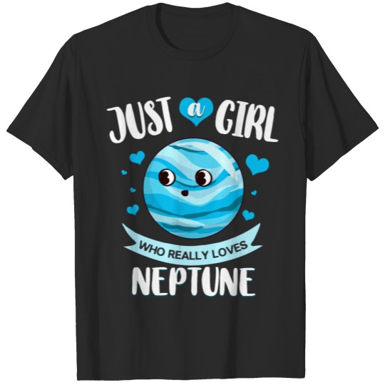 Neptune Planet Gift Ring Solar System T-shirt