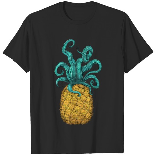 Discover Pineapple Octopus Shirt, Love Pineapple, Love Octo T-shirt