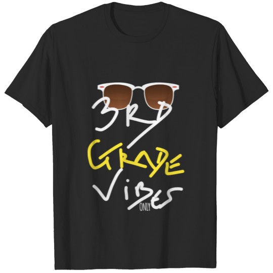 Discover Third Grade Vibes Only T-shirt
