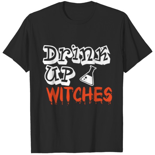 Discover Drink Up Witches T shirt design Halloween day T-shirt